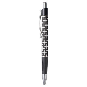 Stylo Un b&w modèle fait avec "plus" le signe