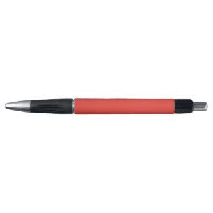 Stylo Un carré rouge audacieux entouré d'un blanc éclata