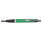Stylo Un écran vert positionné sur un fond blanc (Dos)