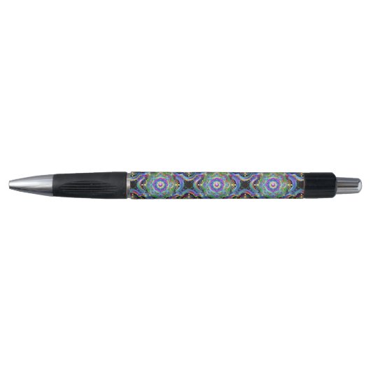 Stylo Univers Mandala Couleurs Psychédéliques (Devant)