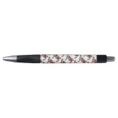 Stylo Vache Brown et blanche Silhouette (Devant)