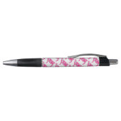 Stylo Vache rose et blanc Silhouette (Haut)