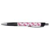 Stylo Vache rose et blanc Silhouette (Bas)