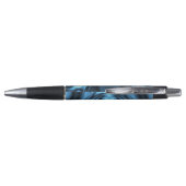 Stylo Vague de soie bleue (Dos)