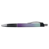 Stylo Vagues Ombré - Turquoise & pourpre (foncé) (Haut)