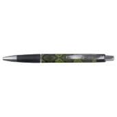 Stylo Vert floral de papier peint (Dos)