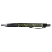 Stylo Vert floral de papier peint (Bas)