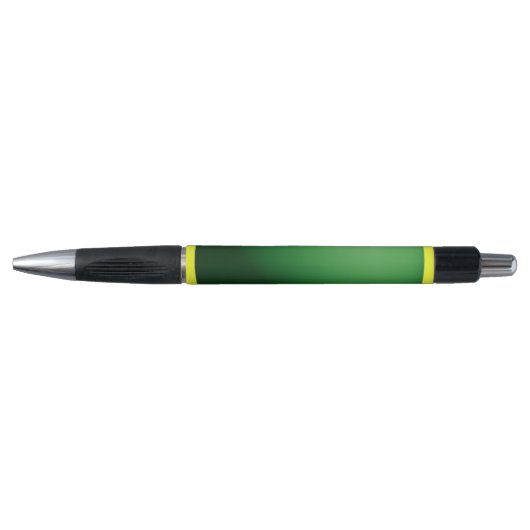 Stylo Vert sur jaune  (Devant)