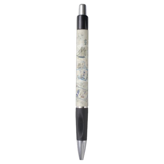 Stylo Vintage maritime (Devant (Vertical))