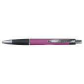 Stylo Violet ovale et blanc (Dos)
