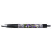 Stylo violettes dans un bocal de lune (Devant)