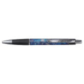 Stylo Vos initiales Monogram Blue Galaxy (Dos)