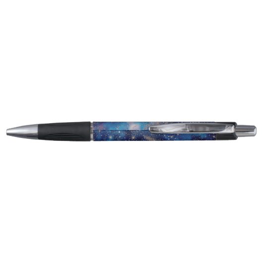 Stylo Vos initiales Monogram Blue Galaxy (Dos)