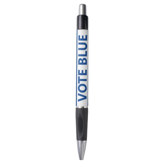 Stylo Vote Blue Democratic Candidate Name 2026 Elections (Devant (Vertical))