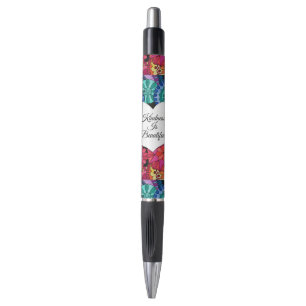 Stylo Watercolor Rainbow Mandala With Heart