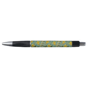 Stylo William Morris Daffodil Motif Floral Classique