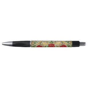 Stylo William Morris Rose & Birds Chintz Rouge