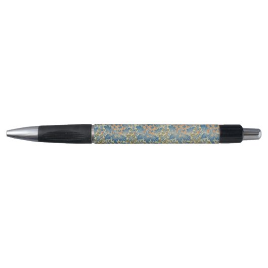 Stylo William Morris Rose & chardon Floral Blue (Devant)