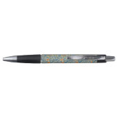 Stylo William Morris Rose & chardon Floral Blue (Dos)