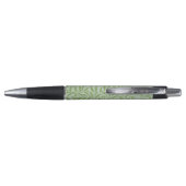 Stylo William Morris Saule Fleur Classique Vert (Dos)