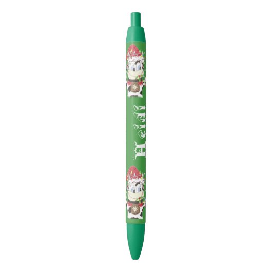 Stylo Xmas personnalisé Snowbell (devant Vertical)