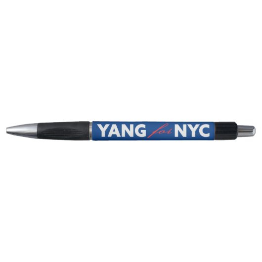 Stylo Yang pour le soutien électoral du maire de New Yor (Devant)