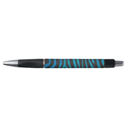Stylo Zebra Black et Blue Print (Devant)