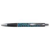 Stylo Zebra Black et Blue Print (Dos)