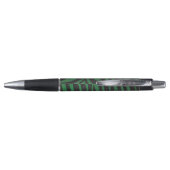 Stylo Zebra Black et Green Print (Dos)