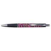 Stylo Zebra noir et rose chaud (Dos)
