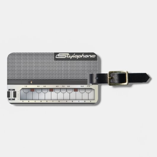 Stylophone Bagagelabel (Voorkant horizontaal)