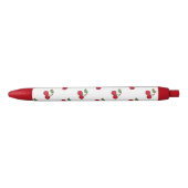 Stylos à écrire Rouge Cerise Rétro (Devant)