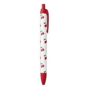 Stylos à écrire Rouge Cerise Rétro
