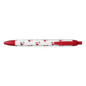 Stylos à écrire Rouge Cerise Rétro (Dos)