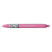 Stylos Cadeau à Imprimé Léopard Rose (Dos)
