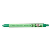 Stylos Cadeau de Noël Vert Elf Écrivant (Devant)