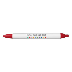 Stylos de l'enseignant Empreinte personnelle Nom p