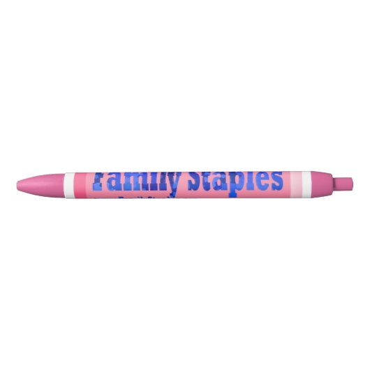 Stylos de Staples de famille (6-pack) (Devant)