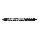 Stylos élégants d'impression de zèbre (Dos)