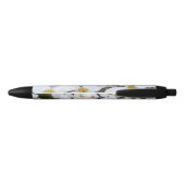 Stylos Fleurs Florales Blanches de Cornouiller (Dos)