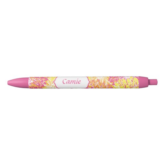 Stylos floraux customisés d'écriture (Devant)