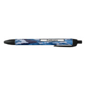 Stylos personnalisés - Camouflage bleu (Bas)