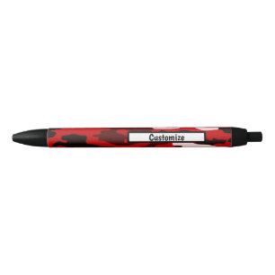 Stylos personnalisés - Camouflage rouge