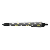 Stylos Popcorn (gris foncé et jaune beurre) (Bas)