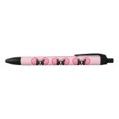 Stylos roses et noirs d'amour de terriers de (Haut)