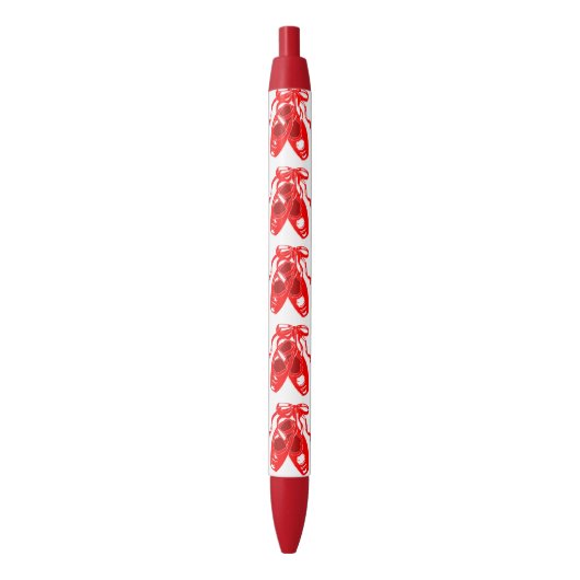 Stylos rouges de rouge de chaussures de ballet (devant Vertical)