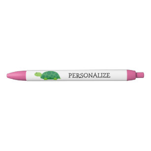 Stylos tortue verte personnalisés pour les écolier