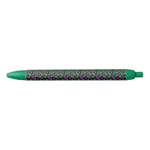 Stylos verts/pourpres de concepteur d'empreinte de