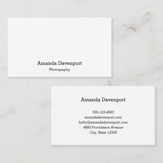 Stymie Med sjabloon 6 Visitekaartje (Voorkant / Achterkant)