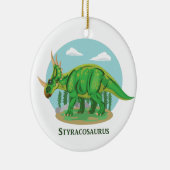 Styracosaurus Keramisch Ornament (Rechts)